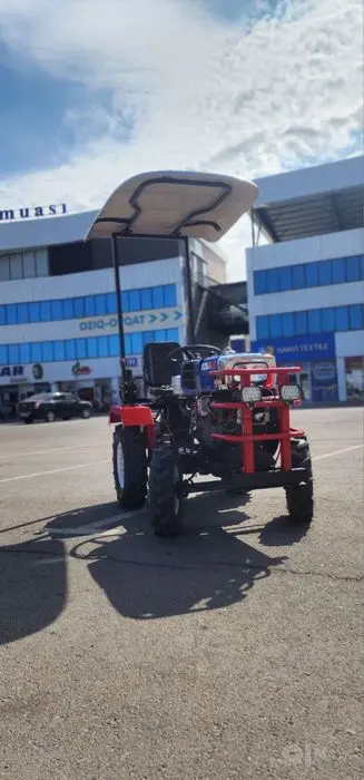 Mini traktor (Zubr motoblok asosida yig‘ilgan, yangi)