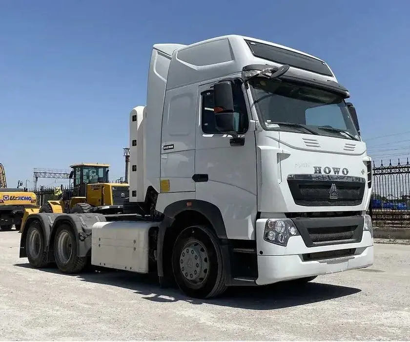 Howo T7H Заводской метан (CNG) 6х4 2026 тягач янги тайёр