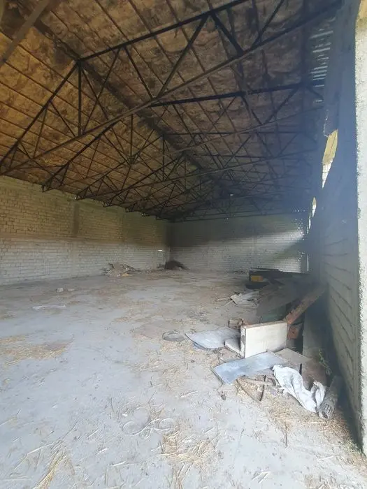 ishlab chiqarish yoki kata qurilishlar uchun 40 stiq,650 kv angar