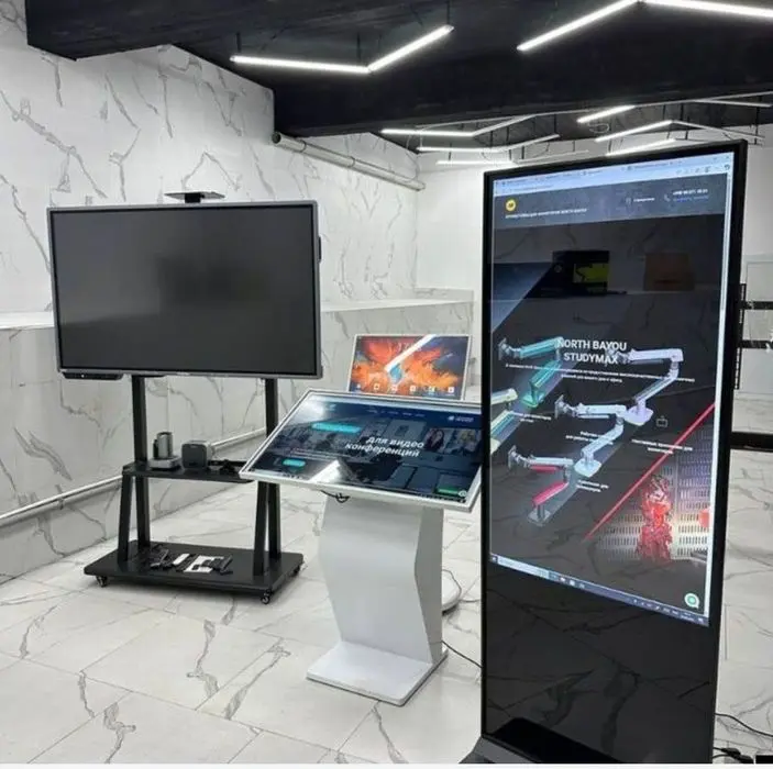 Интерактивный дисплей Android 4K 55–98″ для обучения