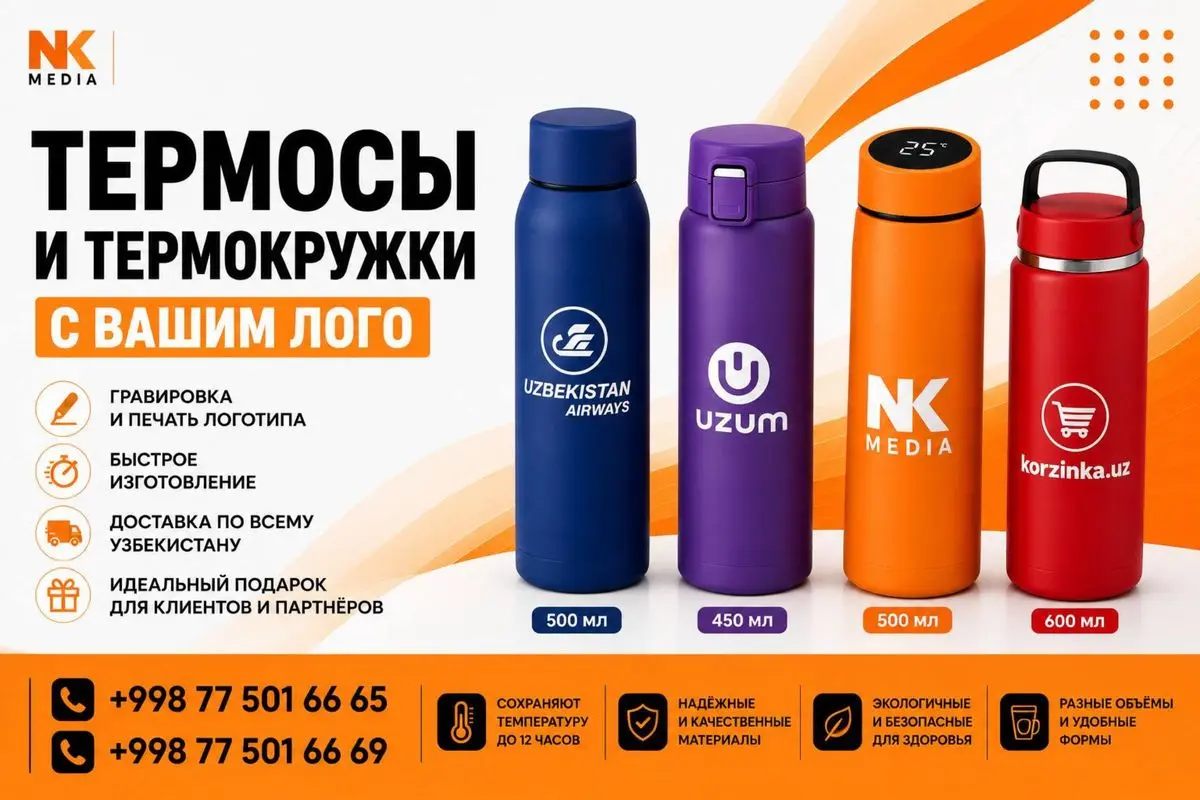 Термосы с логотипом