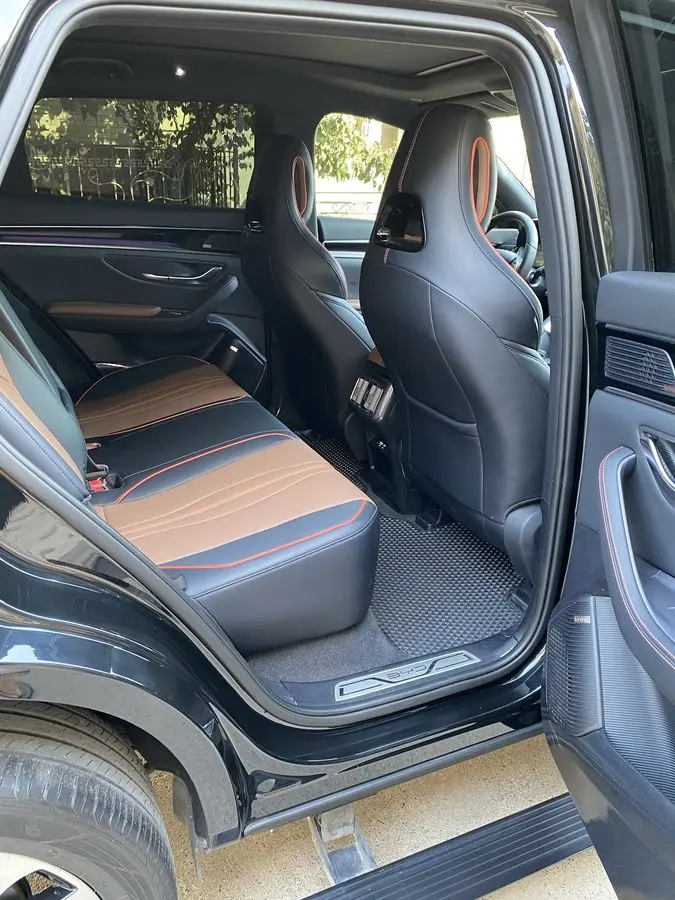 Qora BYD 2025 Gibrit 150 Afitsalni salon