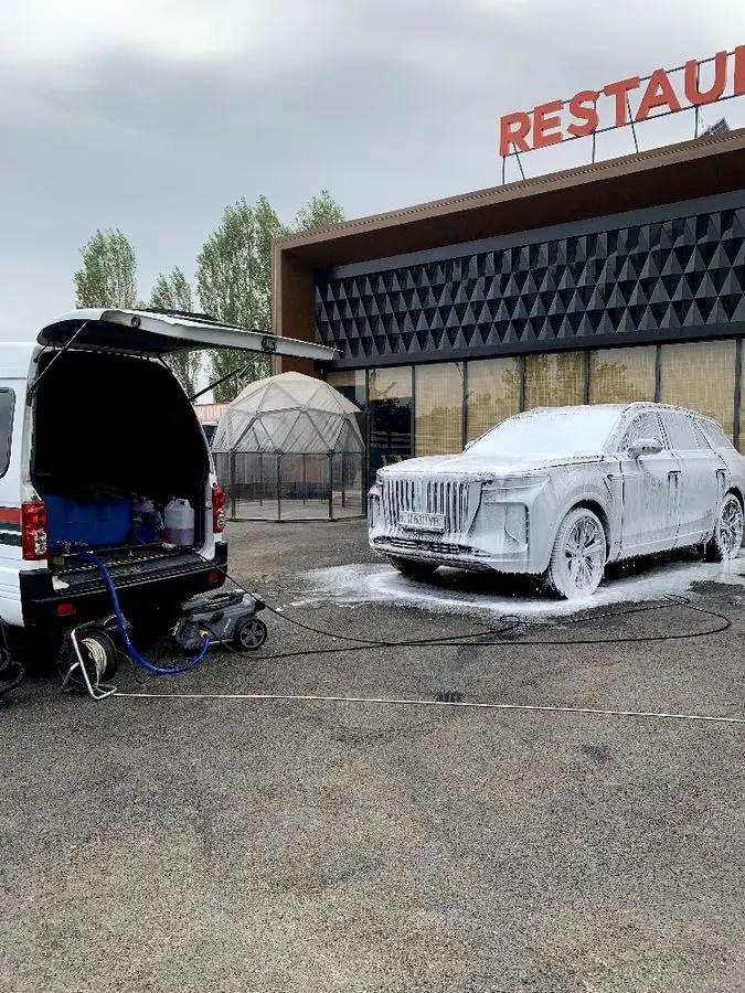Выездная Автомойка Бесплатно доставка по городу Ташкент 3 фазный мойка