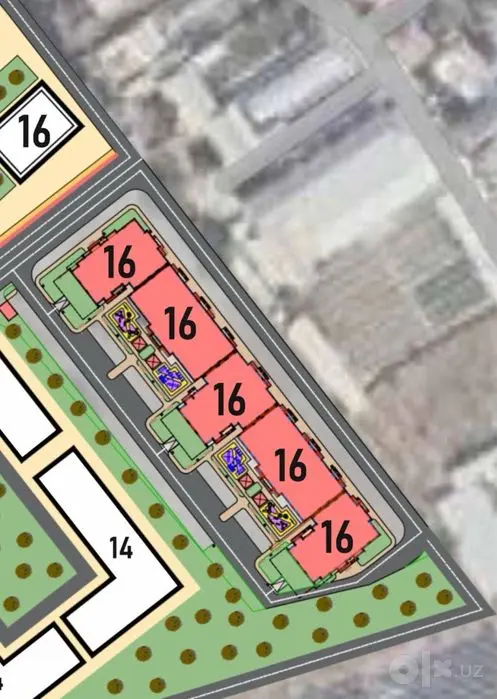 ‼️Метро Ханабад 16 этажный ЖК‼️1.25 Гектара Фул пакет документов‼️