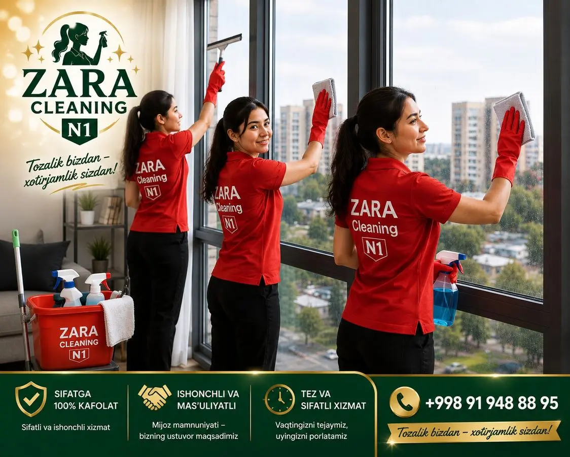 24/7 Уборка хизмати / ZARA Cleaning