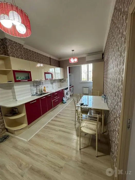 Ойбек 2/7/9 Евроремонт с Меб+Тех Общ: 60кв.м Ор: Метро Ойбек