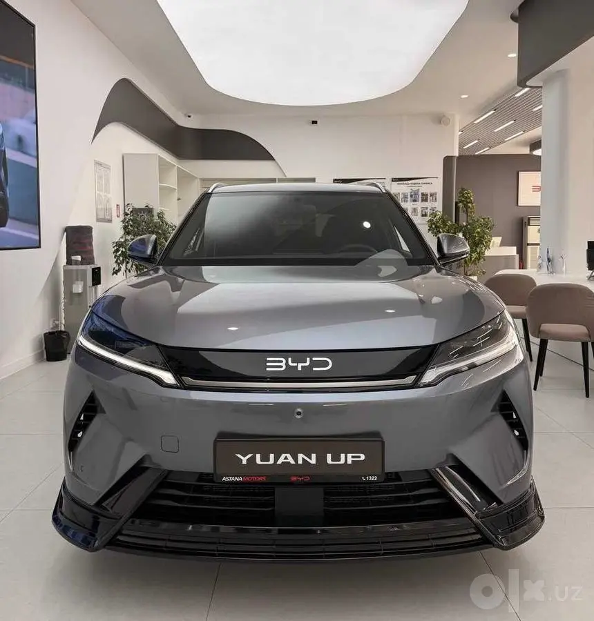 BYD Yuan up Ev и DM-I у официального дилера Astana Motors