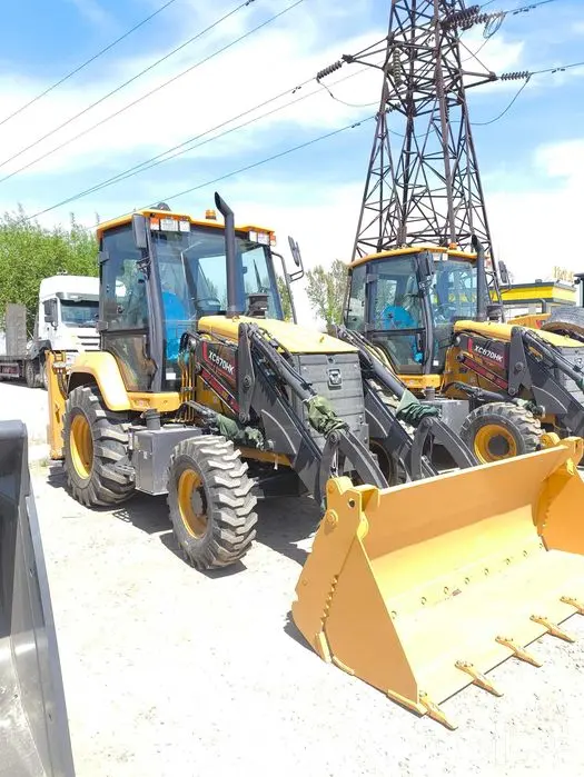 Экскаватор-погрузчик XCMG XC870HK  1 куб - 0,2