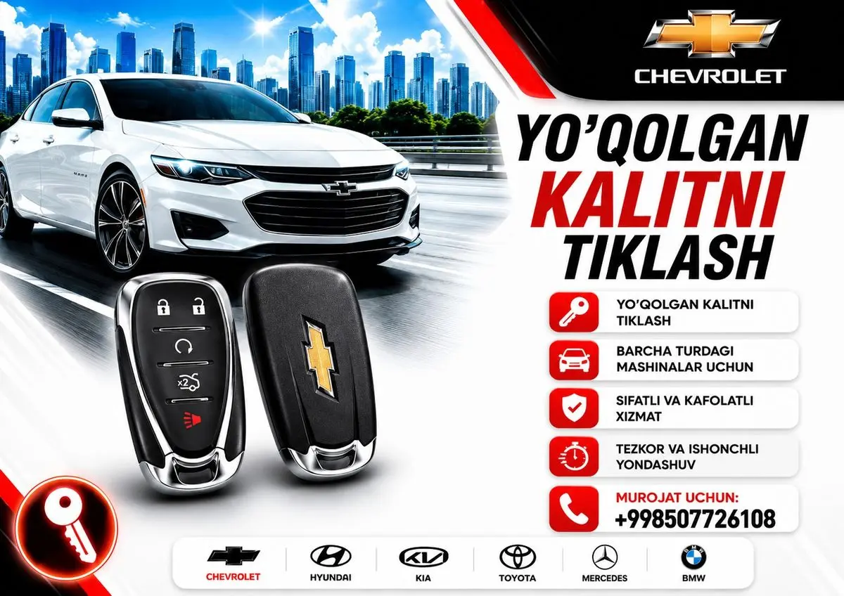 Kalit yasash avto