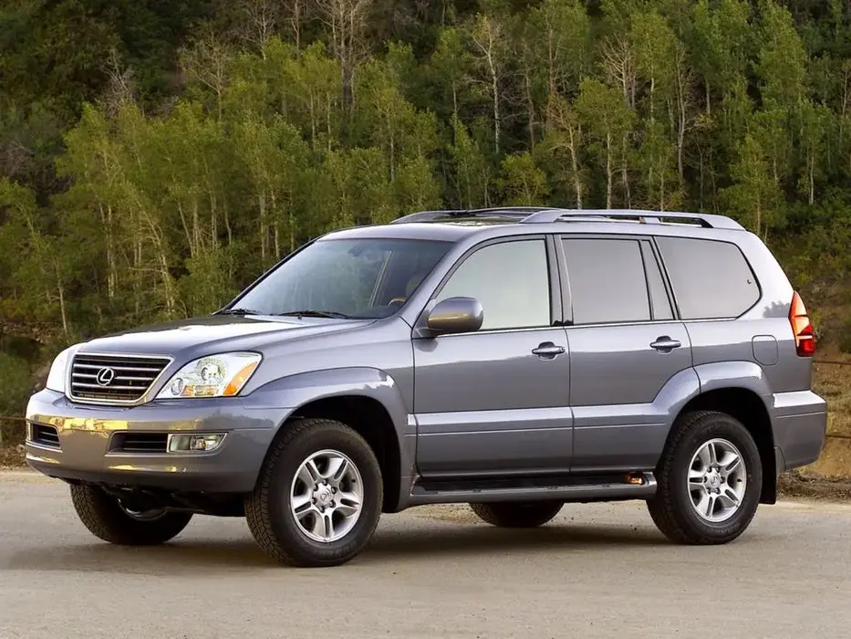 Резиновые коврики (полики) салона Toyota LC Prado 120 / Lexus GX470