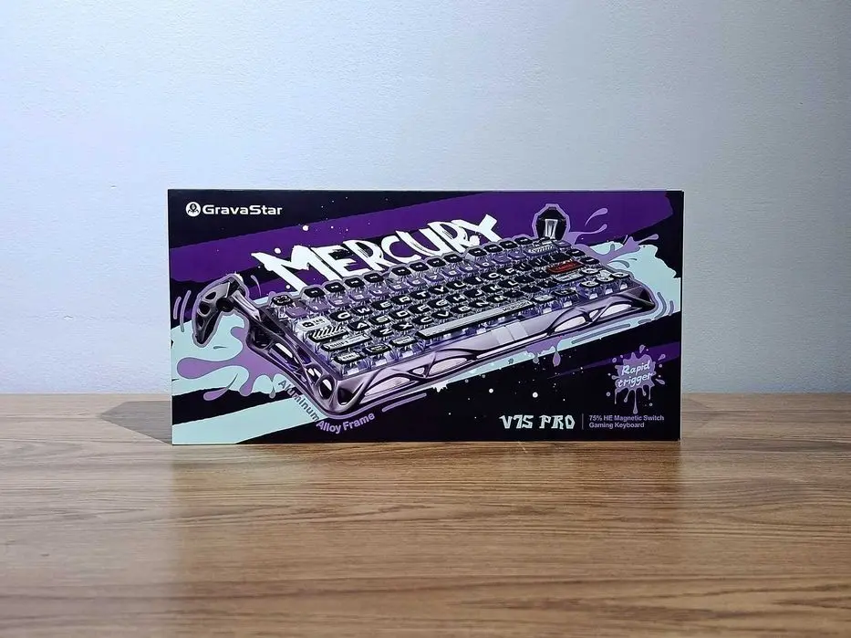 GravaStar Mercury V75 K1 Pro Lite Magnetic Keyboard