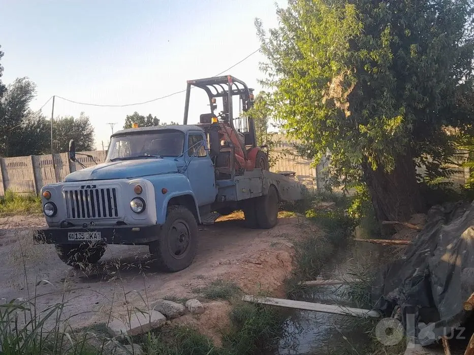 Evakuator Gaz53 1988 yil holati yahshi, Эвакуатор на ходу