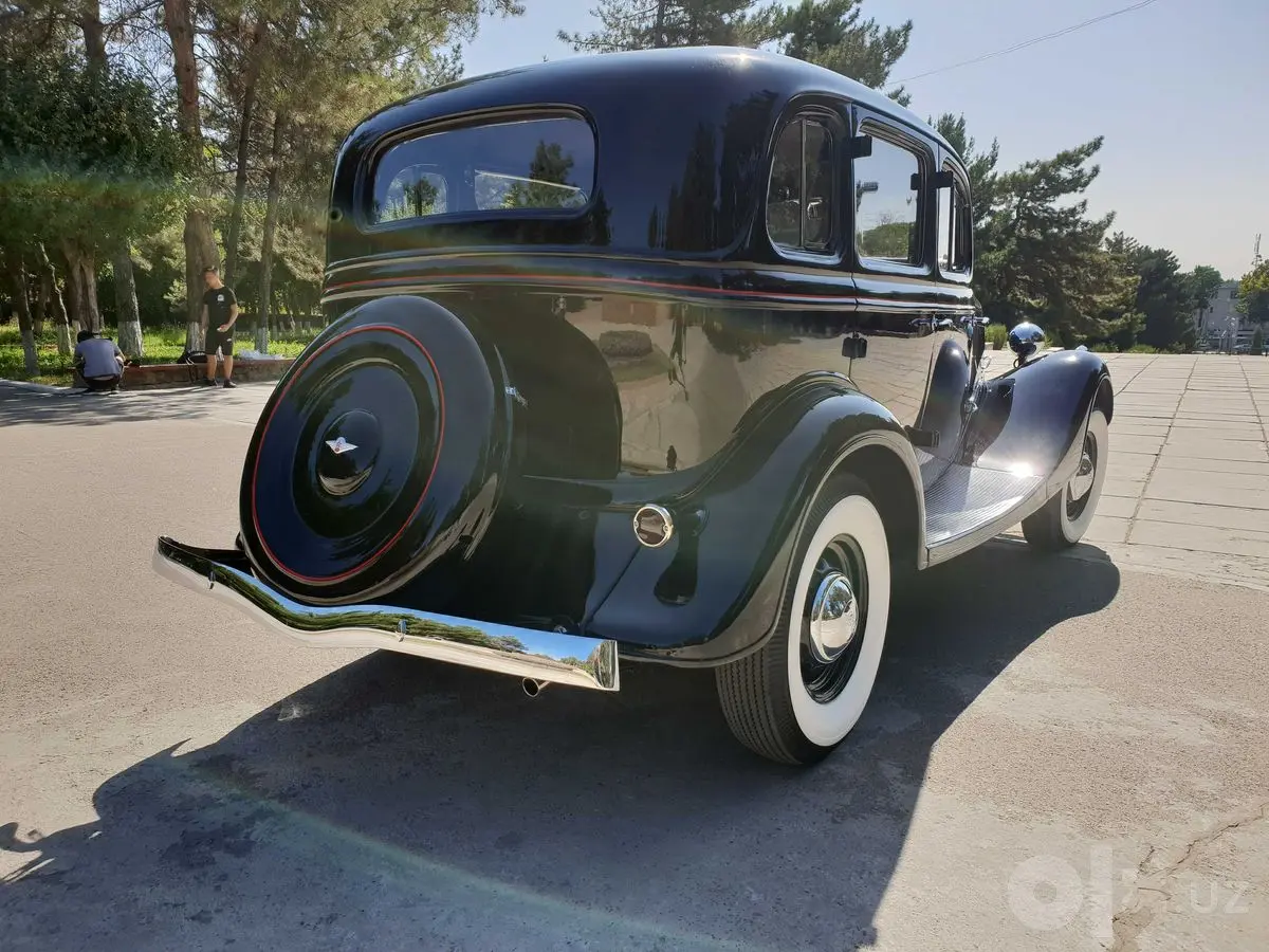 ГАЗ М-1. 1938 года. Легендарная ЭМКА.