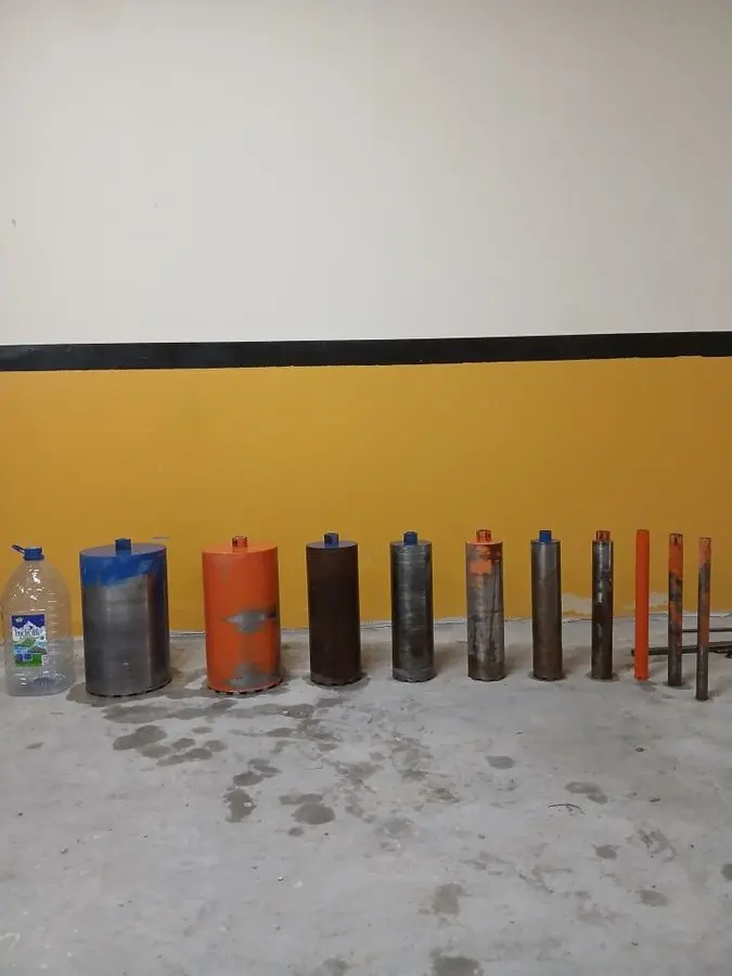 Beton devor teshish